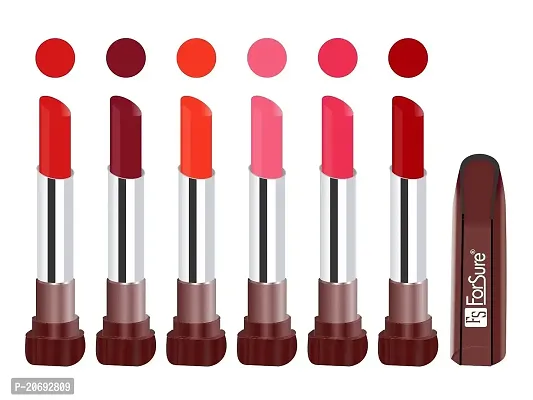 FORSURE American Matte Lipstick Multi color Combo (Set Of 6 pcs)-thumb0