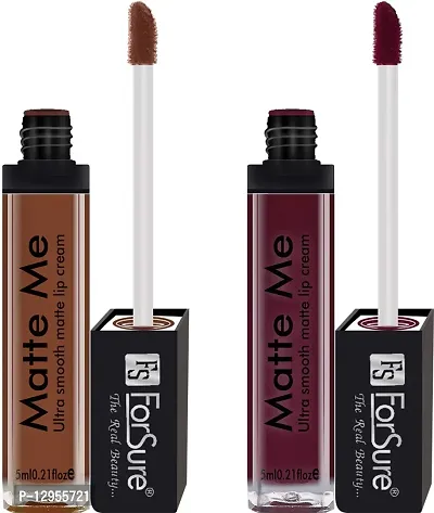 Matte Me Liquid Lipstick Combo Of 2 (Non Transferable)