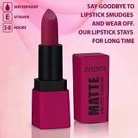 ForSure? HD Matte Lipstick Long hours Stay Smooth Matte Texture 3.5gm (Petal Pink)-thumb2