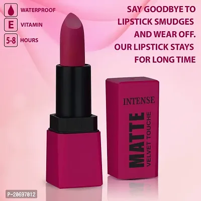 ForSure? HD Matte Lipstick Long hours Stay Smooth Matte Texture 3.5gm (Petal Pink)-thumb3