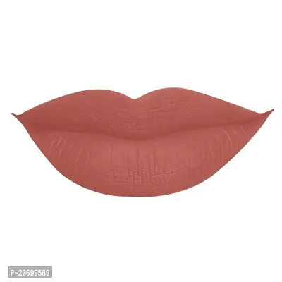 ForSure? HD Matte Lipstick Long hours Stay Smooth Matte Texture 3.5gm (Adorable Nude)-thumb5