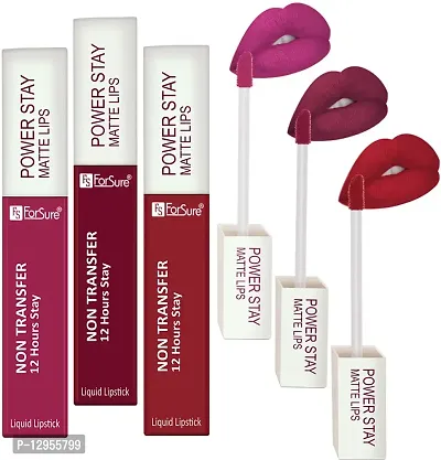 Power Stay Matte Ink Bold Lip Color Liquid Lipstick Combo Pack Of 3 Peice-thumb0