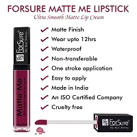 ForSure Matte Me Liquid Lipstick Non - Transferable Combo (Royal Maroon , Rich Pink , Nude, Pack Of 3)-thumb4