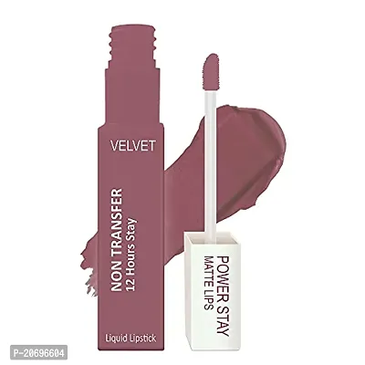 ForSurereg; Liquid Matte Lipstick Waterproof - Power Stay Lipstick combo (Upto 12 Hrs Stay) (Cherry Maroon, Mauve Matte)-thumb5