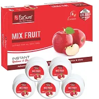 ForSure? Mix Fruit Facial Kit 5-Pieces Skin Care Set with Deep Cleanser, Exfoliating Scrub, Nourishing Gel, Whitening Cream, Mask Pack And FREE Face Serum for Anti Aging Skin Kit For Women(80gm)-thumb2