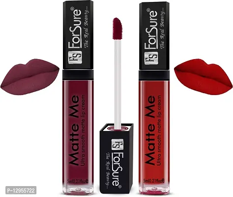 Matte Me Liquid Lipstick Combo Of 2 (Non Transferable)