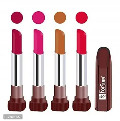 FORSURE American Matte Lipstick Multi color Combo (Set Of 4 pcs)