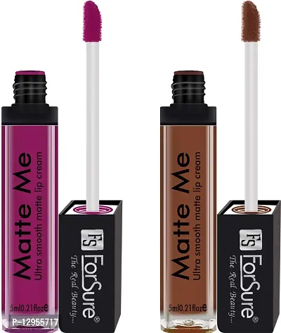 Matte Me Liquid Lipstick Combo Of 2 (Non Transferable)