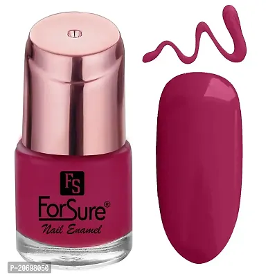 ForSure? Liquid Matte Lipstick Waterproof Power Stay Lipstick  Nail Polish combo (Glossy Pink , Pink Blush)-thumb3