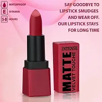 ForSure? HD Matte Lipstick Long hours Stay Smooth Matte Texture 3.5gm (Red Velvet)-thumb4