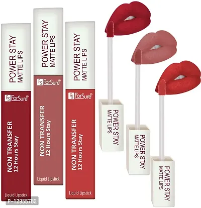 Power Stay Matte Ink Bold Lip Color Liquid Lipstick Combo Pack Of 3 Peice-thumb0