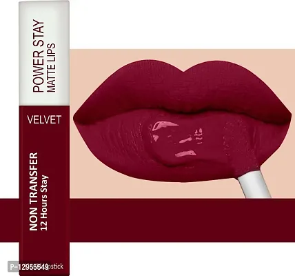 Waterproof Liquid Matte Lipstick - Power Stay Lipstick Combo (Upto 12 Hrs Stay)-thumb4