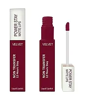 ForSurereg; Power Stay Velvet Matte Lipstick - Liquid (Upto 12 Hrs Stay) (POWER MAROON-09)-thumb1