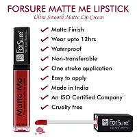 ForSure? Matte Me Liquid Lipstick (Non Transferable) (Matte Red)-thumb3