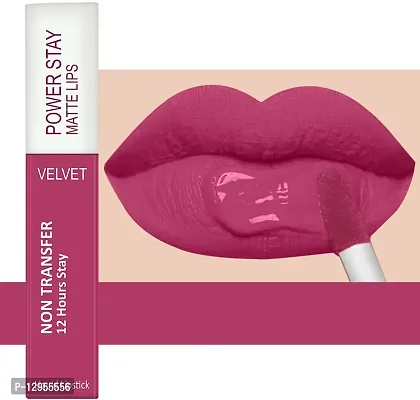 Waterproof Liquid Matte Lipstick - Power Stay Lipstick Combo (Upto 12 Hrs Stay)-thumb4