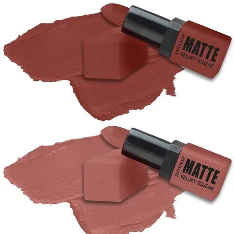 ForSure? HD Matte Lipstick Long hours Stay Smooth Matte Texture 3.5gm Each Combo of 2