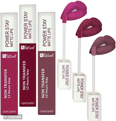 Power Stay Matte Ink Bold Lip Color Liquid Lipstick Combo Pack Of 3 Peice-thumb0