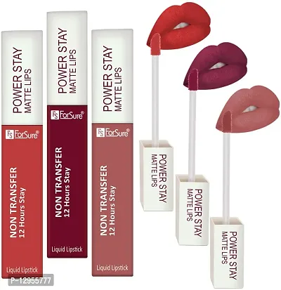 Power Stay Matte Ink Bold Lip Color Liquid Lipstick Combo Pack Of 3 Peice