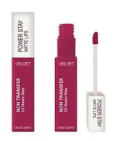 ForSure? Power Stay Matte Lipstick - Liquid (Upto 12 Hrs Stay) (BLAST PINK)-thumb1