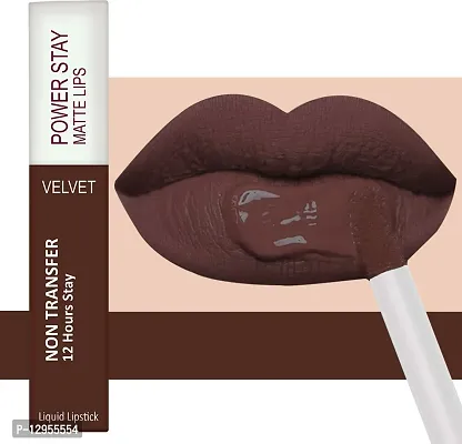 Waterproof Liquid Matte Lipstick - Power Stay Lipstick Combo (Upto 12 Hrs Stay)-thumb4