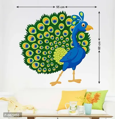 Attractive Beautiful Peacock Wall Sticker