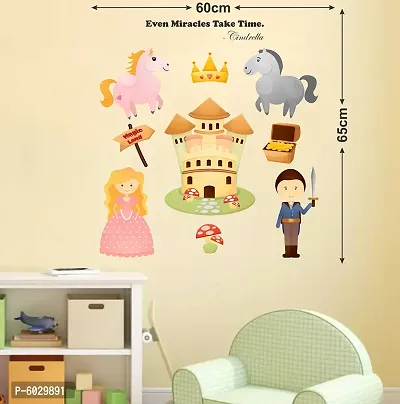 Attractive Kids Magic Land With Creatures Wall Sticker