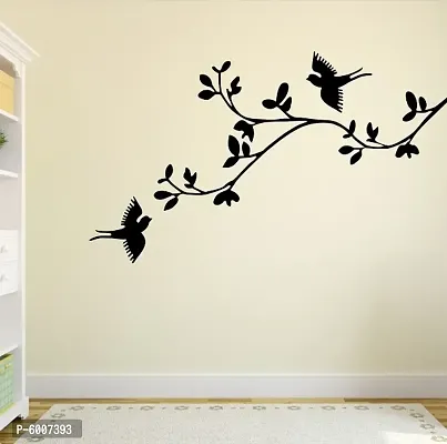 LANSTICK FLYING BIRDS IN TREE WALL STICKER-thumb0