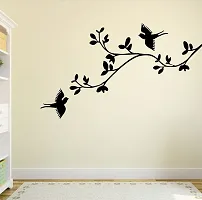 LANSTICK FLYING BIRDS IN TREE WALL STICKER-thumb1