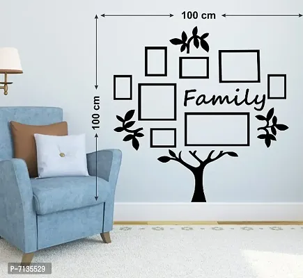 FAMILY TREE STICKER Extra Large Self Adhesive Sticker (Pack of 1)