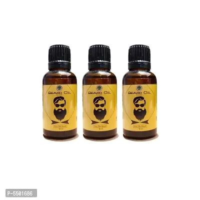 organic beard oil by isparsh 30 ml - pack of 3