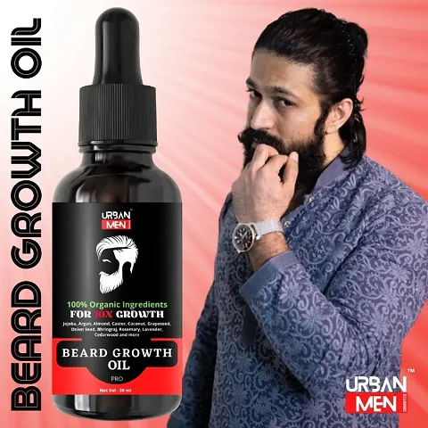 Urban Men - Natural Beard Growth Oil For Men