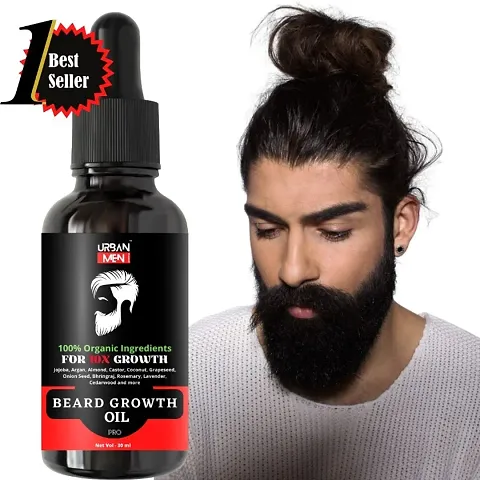 Urban Men - Natural Beard Growth Oil For Men