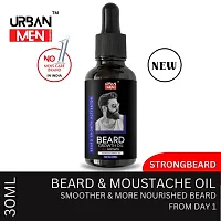 Advanced URBAN MEN Beard Hair Growth oil- best beard oil for mens,beard growth oil,patchy beard growth,dadhi oil,mooch oil,dadhi ugane wala oil,advanced beard growth oil,orignal beard oil,beard growth-thumb1