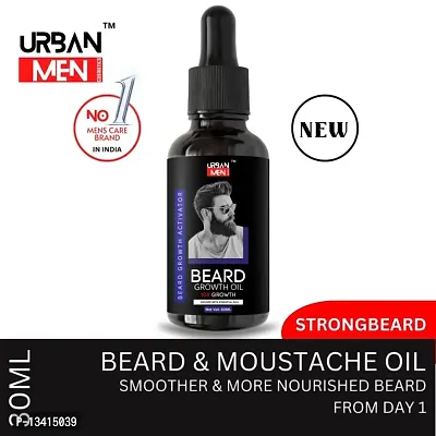 Advanced URBAN MEN Beard Hair Growth oil- best beard oil for mens,beard growth oil,patchy beard growth,dadhi oil,mooch oil,dadhi ugane wala oil,advanced beard growth oil,orignal beard oil,beard growth-thumb2