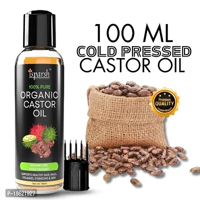 Isparsh Castor Oil with deep root applicator 100ml-thumb0