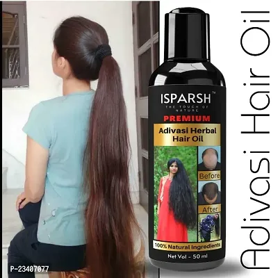 Isparsh Adivasi hair oil For Hair Fall Control, Hair Growth,Hair Regrowth,onion hair oil,castor oil for hair,coconut oil,amla oil,meethi oil,kaloji ka tel,bhringraj oil,almond oil,best hair oil 50 ml-thumb0