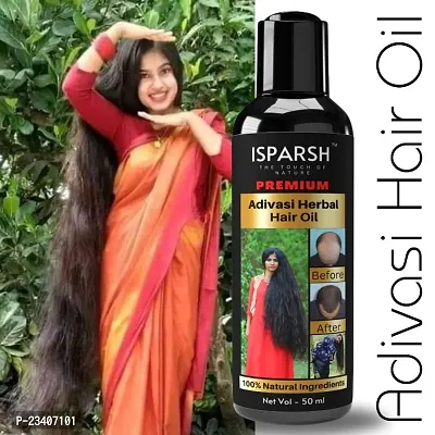 Isparsh Adivasi hair oil For Hair Fall Control, Hair Growth,Hair Regrowth,onion hair oil,castor oil for hair,coconut oil,amla oil,meethi oil,kaloji ka tel,bhringraj oil,almond oil,best hair oil 50 ml-thumb0