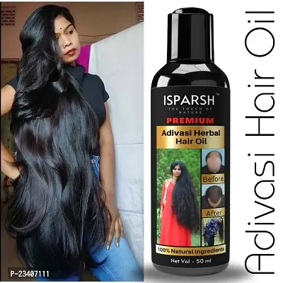 Isparsh Adivasi hair oil For Hair Fall Control, Hair Growth,Hair Regrowth,onion hair oil,castor oil for hair,coconut oil,amla oil,meethi oil,kaloji ka tel,bhringraj oil,almond oil,best hair oil 50 ml-thumb0