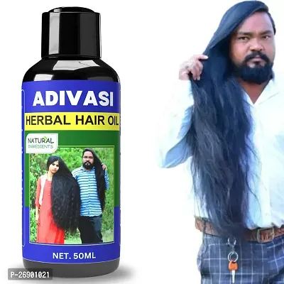 Clearance Mela Special,Adivasi Neelambari All Type of Hair Problem Herbal Growth Hair Oil  Hair Shampoo-Dandruff Control - Hair Oil(50ml)-thumb0