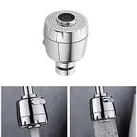 360 Degree Rotating Water-Saving Sprinkler and Faucet Aerator Flexible Water Faucet Sprayer Extender Jet Spray for Sink Turbo Flex(6 Inch)-thumb3