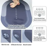 Bath Mat, Door mat Quick Drying Water Soak Bathroom Mat  Water Absorbent Door Mat-thumb2