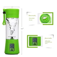 Portable Electric Usb Juice Maker Juicer Bottle Blender Grinder Mixer 6 Blades Rechargeable-thumb4