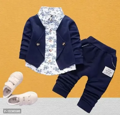 Stylish Fancy Cotton Top With Bottom Wear Clothing Set For Kids
