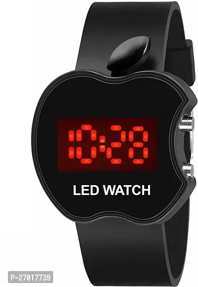 Stylish Kids Black Silicon Casual Watches