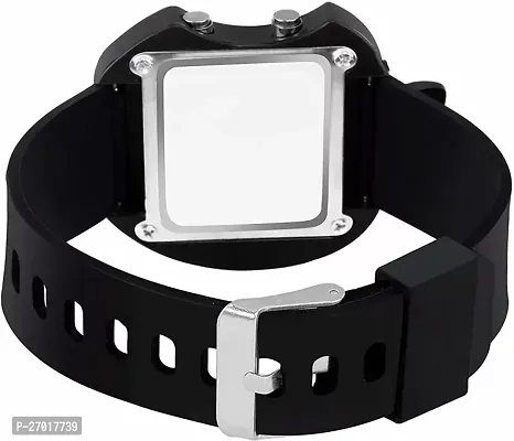 Stylish Kids Black Silicon Casual Watches-thumb2