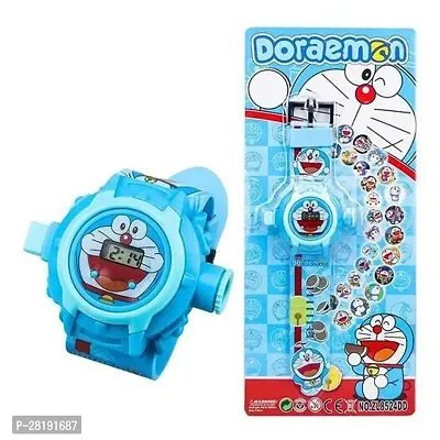 Doraemon 24-Images Digital Display Projector Cartoon Watch for Kids Set of - 1 Digital Watch - For Boys  Girls-thumb0