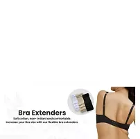 Soft Elastic Bra Extension Strap Adjustable combo pack,-thumb3