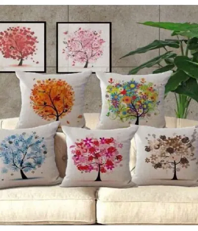 Printed Cushion Covers- Set of 5