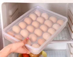 justone choice 24 Grid Eggs Storage Case Multiple Grids Holder Box for Kitchen Fridge Eggs Container Boxes-thumb3