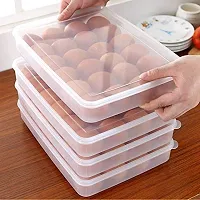 justone choice 24 Grid Eggs Storage Case Multiple Grids Holder Box for Kitchen Fridge Eggs Container Boxes-thumb4